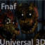 Fnaf Universal 3D logo