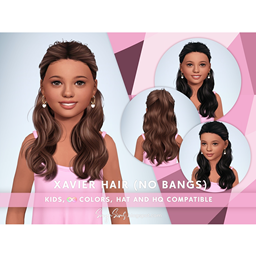 SONYASIMS - XAVIER HAIR KIDS (NO BANGS) project image