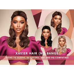 SONYASIMS - XAVIER HAIR (NO BANGS) project image