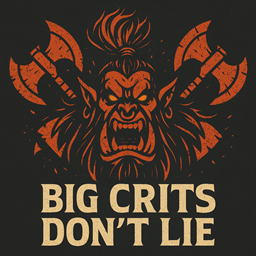 Big Crits Don't Lie logo