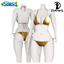 Metallic Bikini Set S313 logo