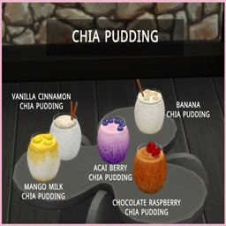 CHIA PUDDING - 5 FLAVOURS Recipe By icemunmun | Chinese Translation