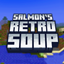 salmon's retro soup (minecraft, but it was made half a decade earlier) logo