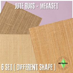 Jute Rug Megaset