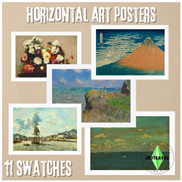 Horizontal art Posters logo