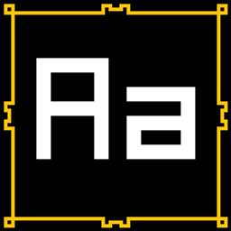 Blocky Font (MC Deluxe) logo