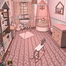 ❤️ Cozy Pastel Pink Baby Room ❤️