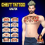 Chest tattoo by Pyanett logo