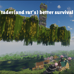 Tader's Better Survival + logo