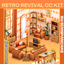 Retro Revival CC Kit -Living Room and Dining Room (41 assets) logo