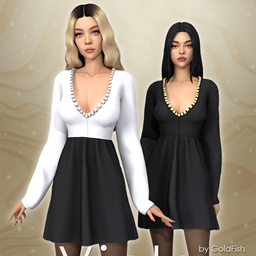 GoldFish Viola Dress