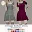 Vintage Button Dress logo