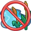 no autonomous play in water logo