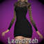 Okkult Wrapped In Darkness Dress Knit Version logo
