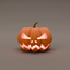 Spooky Jack-o'-Lantern logo