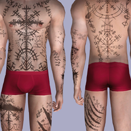 Runic Tattoos More Colors Unisex logo