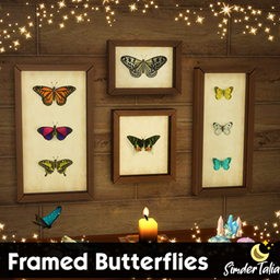 Framed Butterflies logo