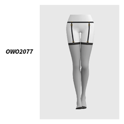 OWO2077 - Charming Thigh Highs Socks