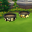 Cheetah Print Garden Pot logo