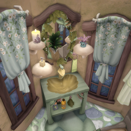 Green Nature Bathroom