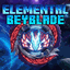 Elemental Spin tops (anime) logo