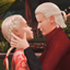 SimmerSomar | Pose | Daemon and Rhaenyra from House of the Dragon logo