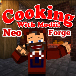 Cooking with Modii NeoForge logo