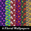 Floral Patterned Wallpaper, Set 13 logo