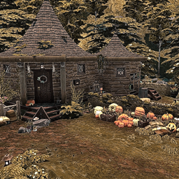 Hagrids Hut - Harry Potter NO CC logo