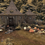 Hagrids Hut - Harry Potter NO CC logo