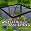 Aviary Fence - Roof Pattern ~ Roofing logo