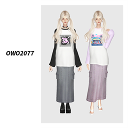 OWO2077 - Y2K Daily Outfit