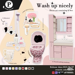 Wash up nicely11/8 logo