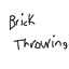 Brick Throwing logo