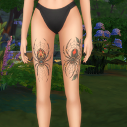 Trad Spider tat logo