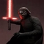 Kylo Ren's lightsaber logo