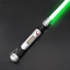 Green lightsaber logo