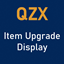 QZX Item Upgrade Display logo