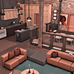 Huge Industrial Family Apartment