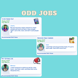 More Odd Jobs - No skills required By SimoraPlays | Chinese Translation