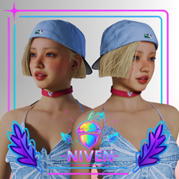 Y2K Heart Choker F logo