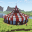 Villager Circus Tent logo
