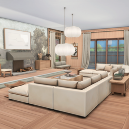 Japanese Serenity Living Room