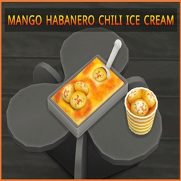 Mango Habanero Chili Ice cream Recipe By icemunmun | Chinese Translation
