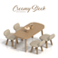 Emdoescc | Creamy Sleek dining logo