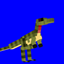 Jurassic Park Compsognathus (for Fossils and Archeology: Revival Genesis) logo