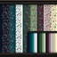 Wallpaper 2 - part 5 - Deep dark brown wood colour trim - BG, Maxis Match logo