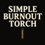 Simple Burnout Torch logo