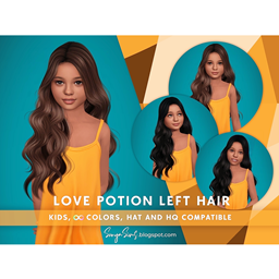 SONYASIMS - LOVE POTION HAIR KIDS (LEFT) project image
