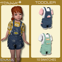 NANA7 - (Emma) Romper for toddlers